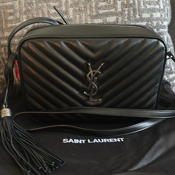 Saint Laurent Lou Matelesse Leather Camera Bag - Picture 3 of 14